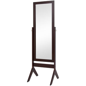 65" Cheval Floor Mirror Decor